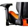 Cougar  Armor S Royal Gaming Chair with Reclining and Height Adjustment (Black and Orange) Image