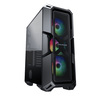 Cougar  Mesh Fronted RGB Gaming Case - Black Tempered Glass Window, 3x RGB Fans Image