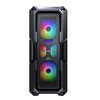 Cougar  Mesh Fronted RGB Gaming Case - Black Tempered Glass Window, 3x RGB Fans Image