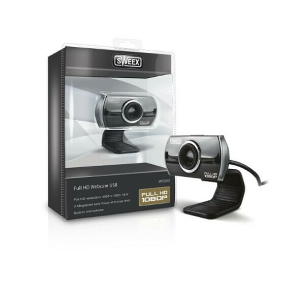 Sweex  Full HD 1080p Web Camera With Built-In Microphone.