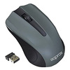 Approx  Wireless 3 Button Mouse with Scroll Wheel 2.4GHz Nano USB Grey / Black Image