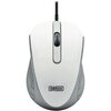 Sweex  Compact USB mouse - White / Silver - 1000 Dpi Image