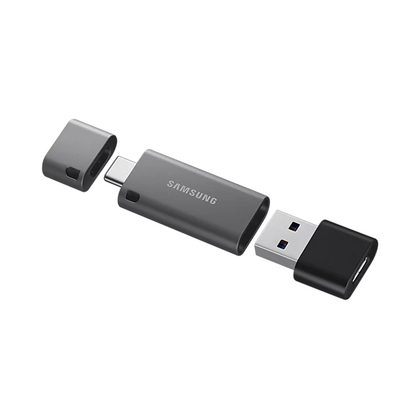 Samsung MUF-256DB/APC 256GB USB 3.1 and USB Type C Memory Flash Drive DUO PLUS - Black Friday Deal