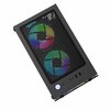 JEDEL  Wrath RGB MESH Fronted Gaming Case with 6 RGB 120mm Fans - Black Tempered Glass Window Image