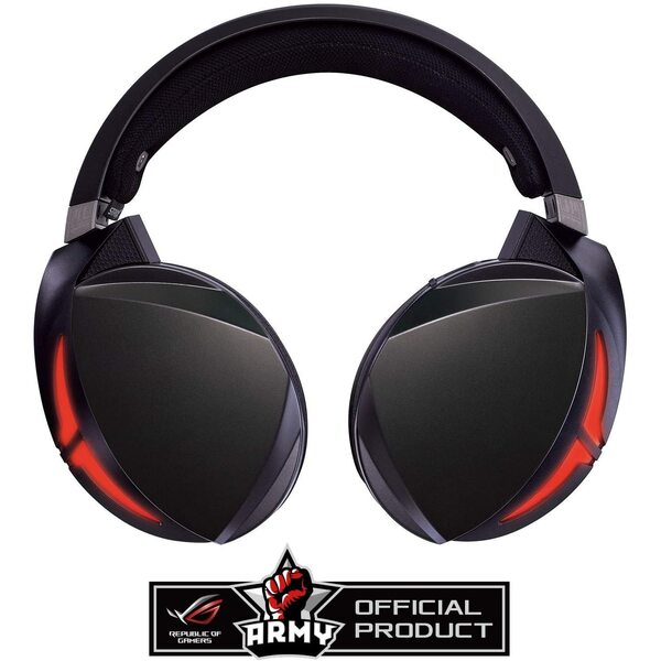 ASUS 90YH00Z1-B8UA00 ROG Strix Fusion 300 Wireless Gaming Headset with virtual 7.1 surround sound, 50mm Drivers