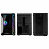 Kolink  UNITY CODE X Dual Chamber ARGB Gaming Case - Black with Tempered Glass Front + Side Panels Image