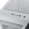 Kolink  CITADEL Mesh Micro ATX - Tempered Glass - White Edition Image