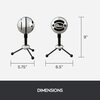 Blue Microphones  Snowball USB Microphone, Studio-Quality, for PC and Mac - Silver Image