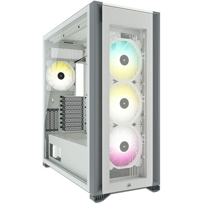 Corsair  iCUE 7000X RGB Tempered Glass Full Tower Smart Case, White