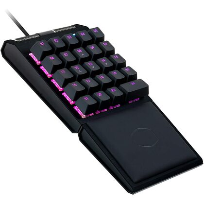 Coolermaster CP-01-KKGR1 ControlPad - Mechanical 24-Key AIMPAD Keypad with RGB and Wrist Rest - Gateron Red Switch - Black Friday Deal