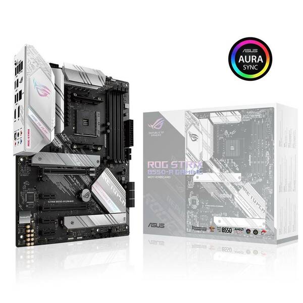 ASUS STRIX  AMD Ryzen B550-A Gaming AM4 PCIe 4.0 ATX Motherboard