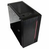 Kolink  Inpire K6 Midi Tower Case - Black Tempered Glass Window Image