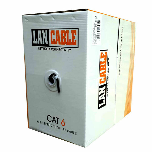 JEDEL  CAT6 UTP Patch Cable, 305 Metre Bulk Reel - Easy-Pull Box, CCA, Copper-Clad Aluminium
