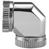 Phanteks  16mm Hard Tube Adapter 90° - Chrome Image