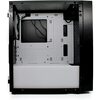 Tecware  FORGE M2 - Mini Tower Black / White interior- TG Side Pannel with 3x RGB Fans Image