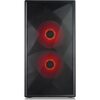 Tecware  FORGE M2 - Mini Tower Black / White interior- TG Side Pannel with 3x RGB Fans Image