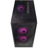 Tecware  FORGE M2 - Mini Tower Black - TG Side Pannel with 3x RGB Fans Image