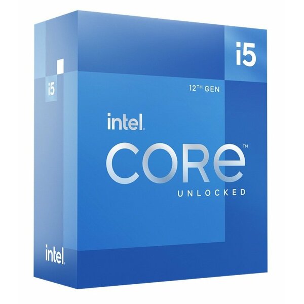 Intel Core i5 12600KF 12th Gen 10 Core CPU/Processor, S 1700, Alder Lake, 12 Core, Retail Boxed