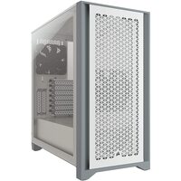 Corsair CC-9011201-WW 4000D Airflow White Edition - Tempered Glass Mid-Tower ATX Case (High-Airflow Front Panel, Tempered glass side panel