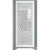 Corsair CC-9011201-WW 4000D Airflow White Edition - Tempered Glass Mid-Tower ATX Case (High-Airflow Front Panel, Tempered glass side panel Image