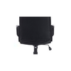 Niceday 4554214 Chair with Armrest and Adjustable Seat Apollo Bonded Leather Black Image
