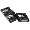 Lian Li  UNI SL120 Addressable RGB 120mm Fan Triple Pack With Controller - Black Image
