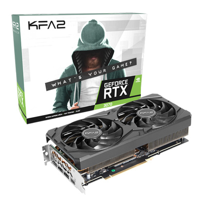 KFA2  GeForce RTX™ 3070 LHR (1-Click OC) 8GB GDDR6x PCI-Express Graphics Card - LHR