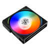 Lian Li UF-AL120-3W UNI AL120 Addressable RGB 120mm Fan Triple Pack With Controller - Black Image