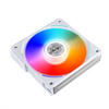 Lian Li  UNI AL120 Addressable RGB 120mm Fan Triple Pack With Controller - White Image