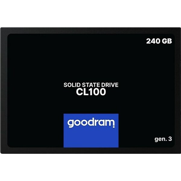 Goodram  240Gb SSD, 2.5`, SATA3, up to 520 mb/ps read