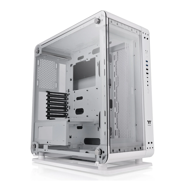 Thermaltake CA-1V2-00M6WN-00 Core P6 Snow Tempered Glass Case from Thermaltake
