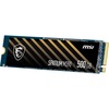 MSI  SPATIUM M390 500GB SSD NVMe M.2 Solid State Drive Image