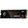 MSI  SPATIUM M480 2TB M.2 PCIe 4.0 Gen4 NVMe SSD/Solid State Drive Image
