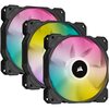 Corsair  iCUE Black Edition SP120 RGB ELITE Performance 120 mm PWM Triple Fan Kit with Node Controller Image