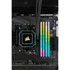 Corsair  Vengeance RGB RT 64GB Memory Kit (4 x 16GB), DDR4, 3200MHz (PC4-25600),  CL16, XMP 2.0, 10 LEDs, AMD Optimised Image