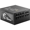 MSI  850W, 80 Plus Gold, Fully Modular, Japanese Capacitor, Flat Moduar Cables - Blac k Friday Deal Image