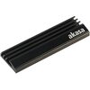 Akasa  Passive Cooler for M.2 2280 SSDs, Aluminium Heatsink, Black Image