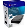 Verbatim 47686 6TB USB 3 Store and Save 3.5 inch Desktop External Hard Drive - Black  **** Damaged Box **** Full Warranty *** Reduced Image