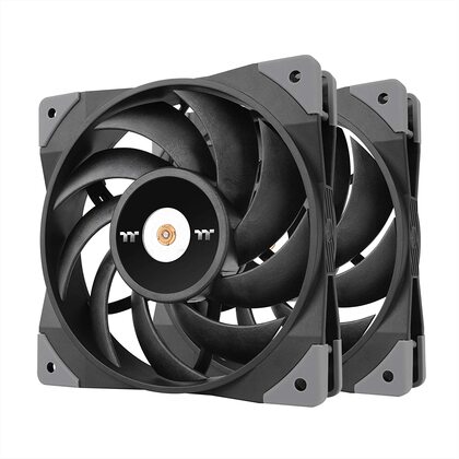 Thermaltake  2 Pack Thermaltake 140mm Toughfan 14 Performance PWM Case Fans
