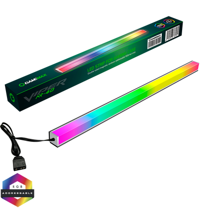 GameMax  Double Side Magnetic Rainbow ARGB LED Strip
