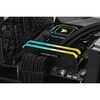 Corsair  32GB VENGEANCE RGB RS Kit (2 x 16GB), DDR4, 3600MHz (PC4-28800), CL18, XMP 2.0, 6 LEDs, Black Image