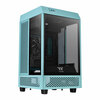 Thermaltake  The Tower 100 Mini Chassis Tempered Glass PC Gaming Case - Turquoise Image