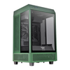 Thermaltake  The Tower 100 Mini Chassis Tempered Glass PC Gaming Case - Racing Green Image