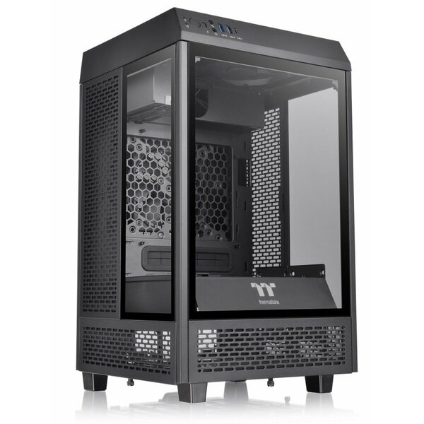 Thermaltake The Tower 100 Mini Chassis Tempered Glass PC Gaming