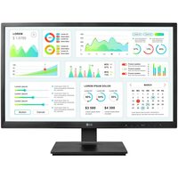 LG  23.8 Inch Height Adjustable Full HD Monitor VGA input with built in Cloud Computing - IPS - End of Life Product - Reduced, great for CCTV VGA input