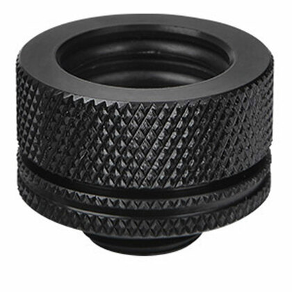 Thermaltake  Pacific PETG Tube 16mm OD Compression Fitting - Black
