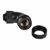 Thermaltake  90 Degree 5/8`` Compression Fitting with G 1/4 Threads - Black Image
