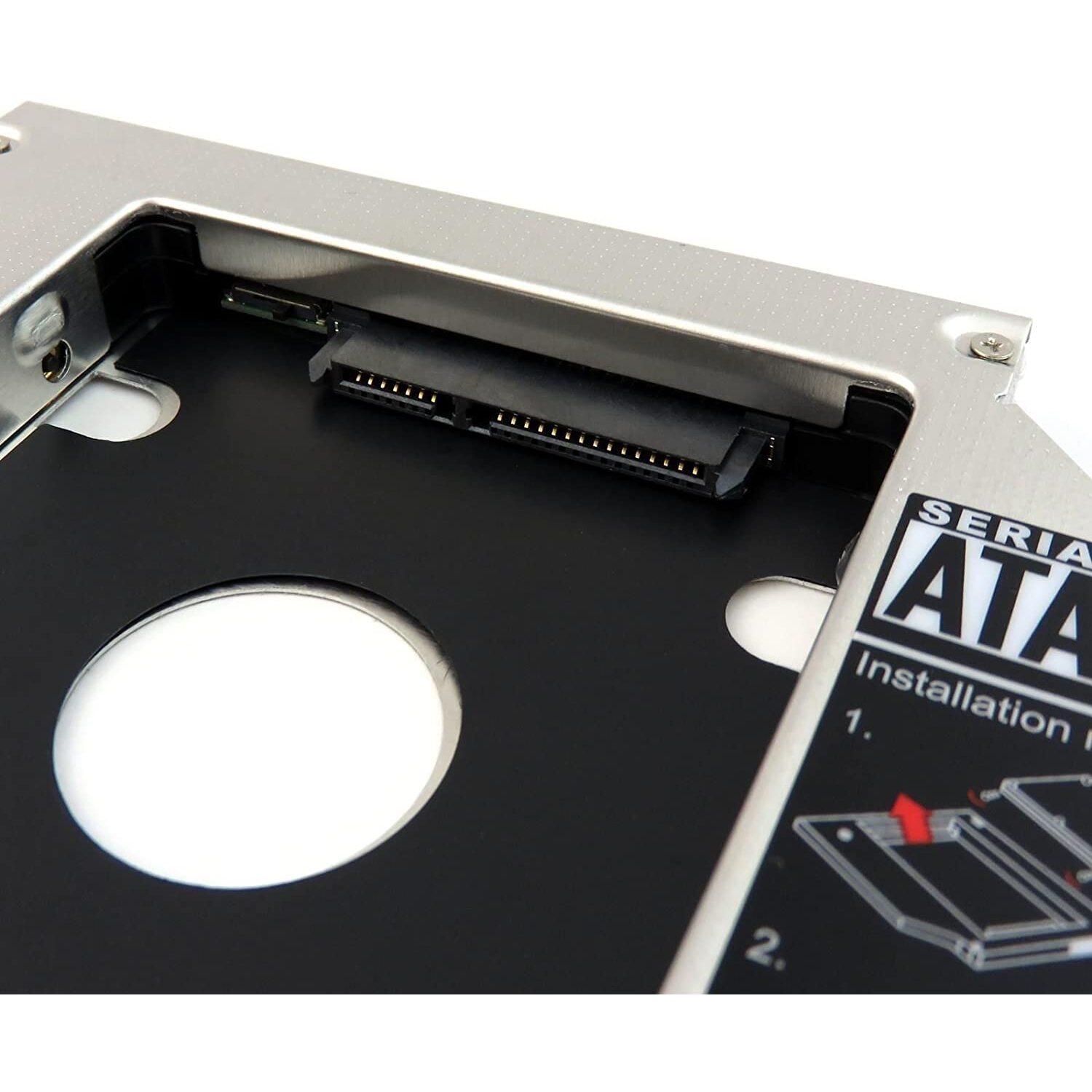 Generic Hard Drive Optical Bay Caddy SATA 9.5MM for Laptops Falcon