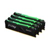 Kingston  Fury Beast RGB 64GB Kit (4 x 16GB), DDR4, 3200MHz (PC4-25600), CL16, DIMM Memory Kit Image