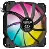 Corsair  iCUE SP120 ELITE Performance 12cm PWM RGB Case Fan, 8 ARGB LEDs, Hydraulic Bearing, Single Fan Expansion Pack Image